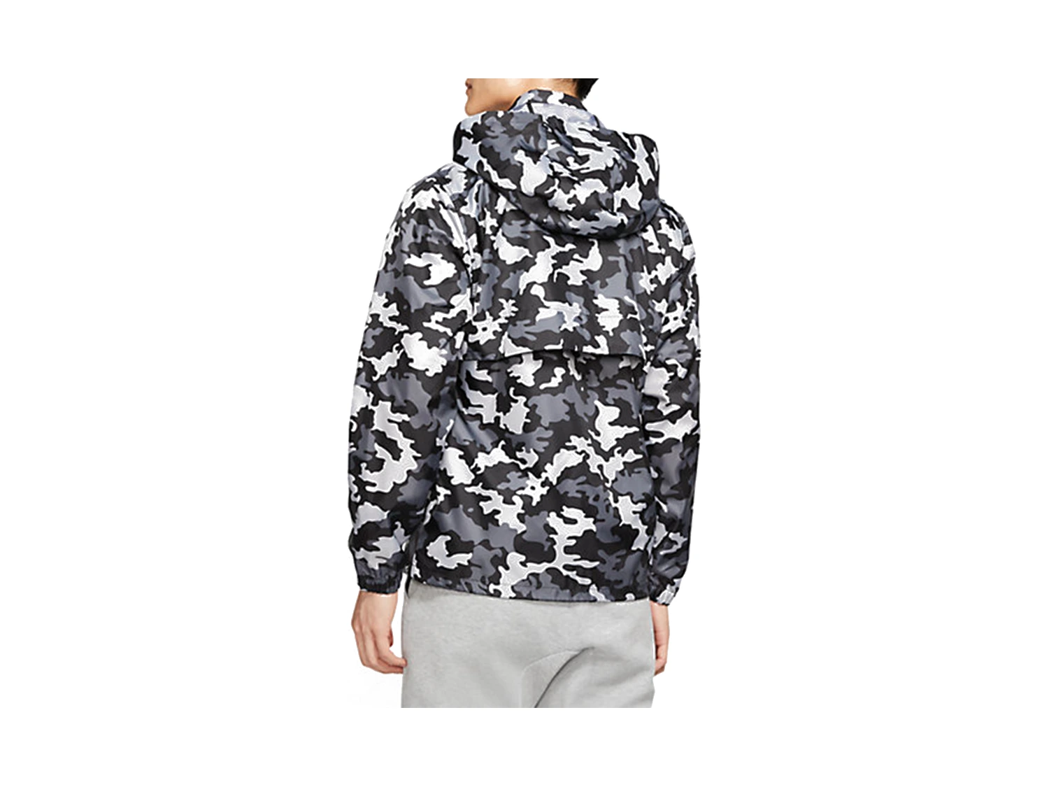 Nike Jackets Black Stand Collar Moderate