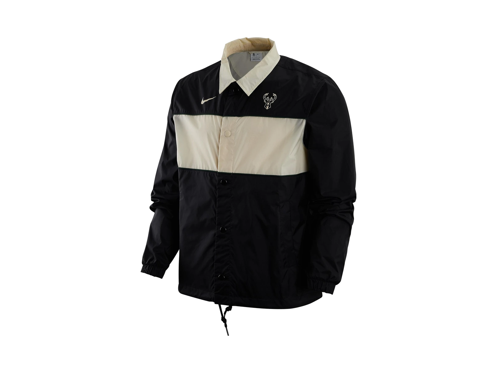 Nike Jackets Black Lapel Moderate