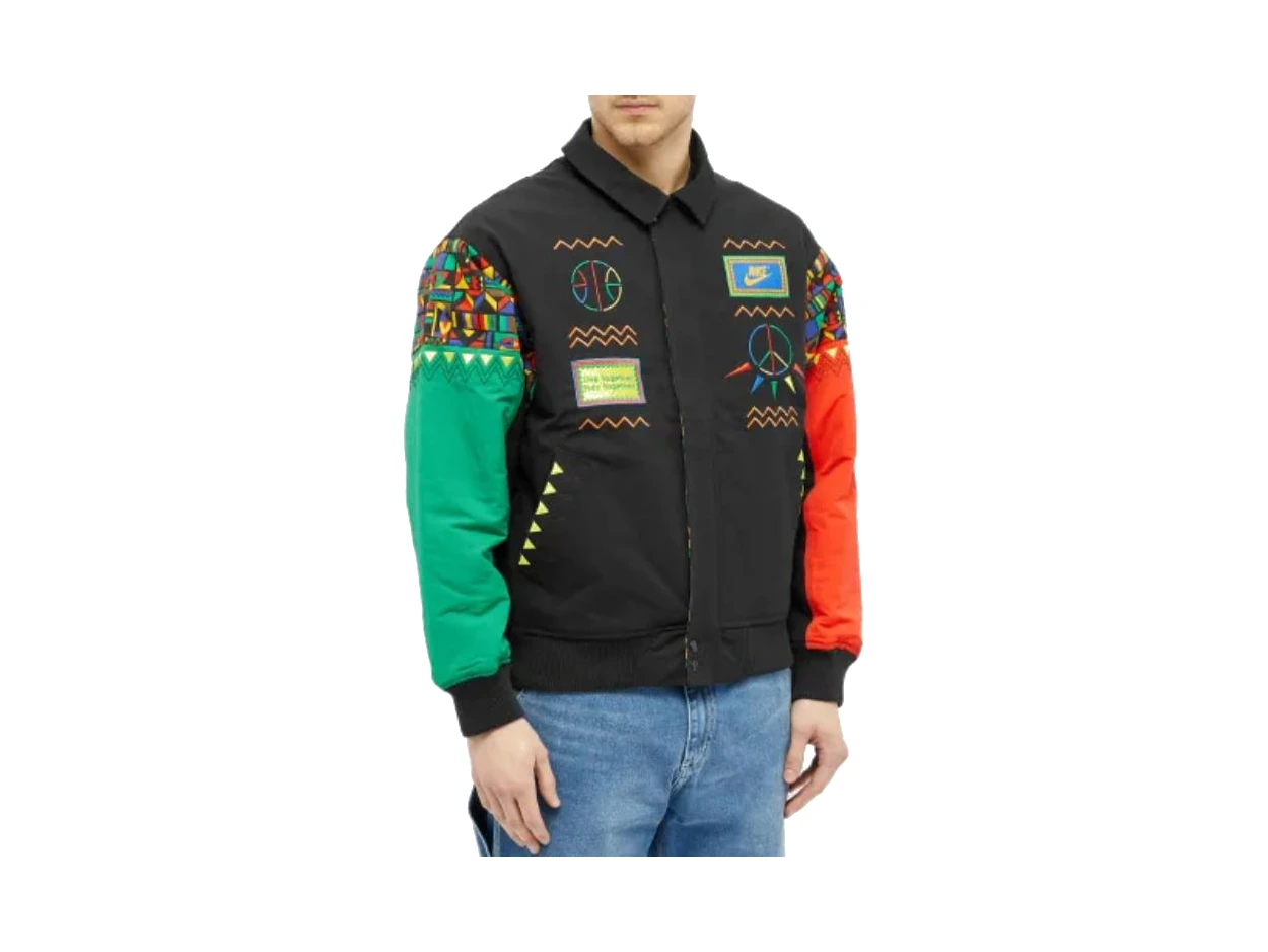 Nike Jackets Black Lapel Moderate Other