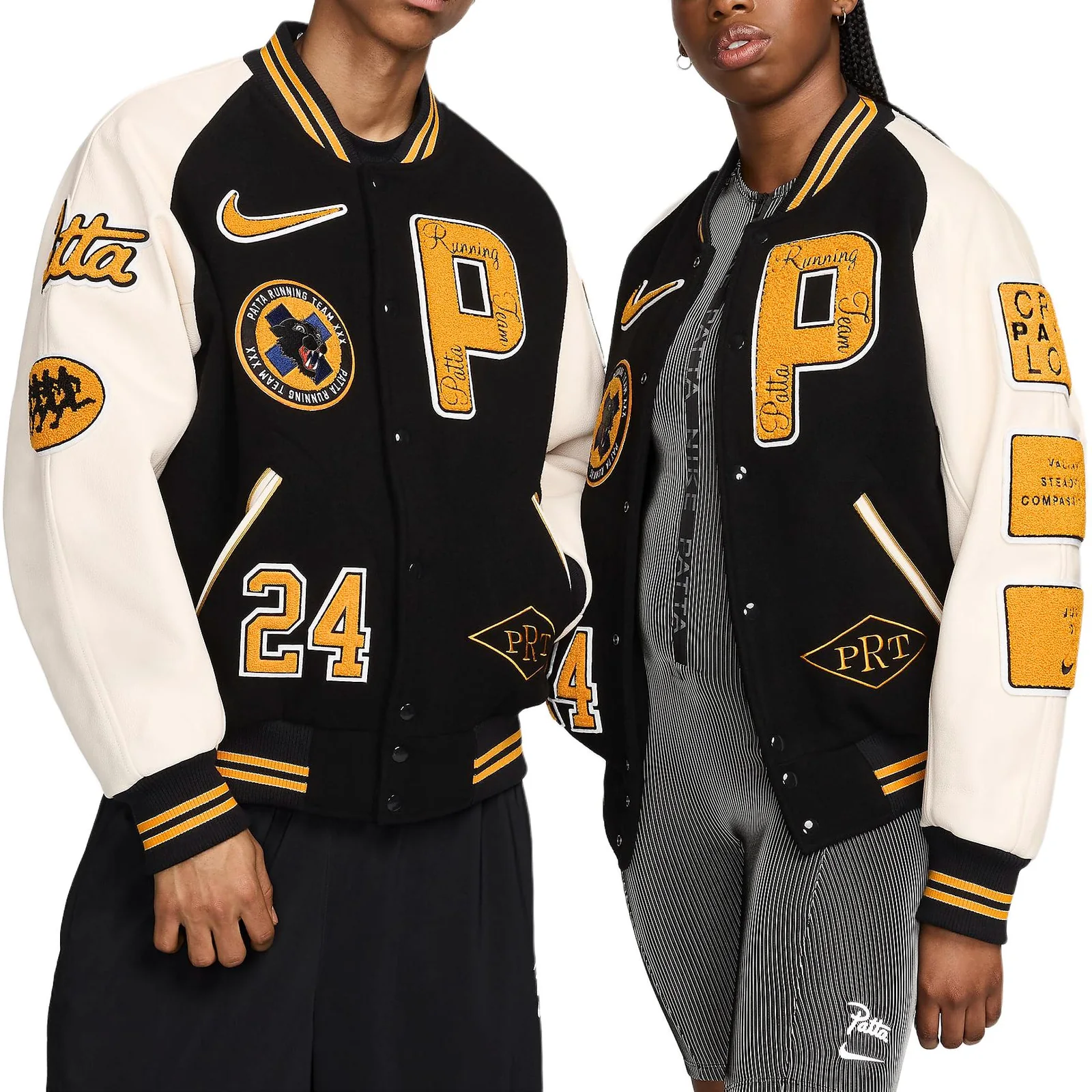 Nike x Patta Running Team Varsity Jacket