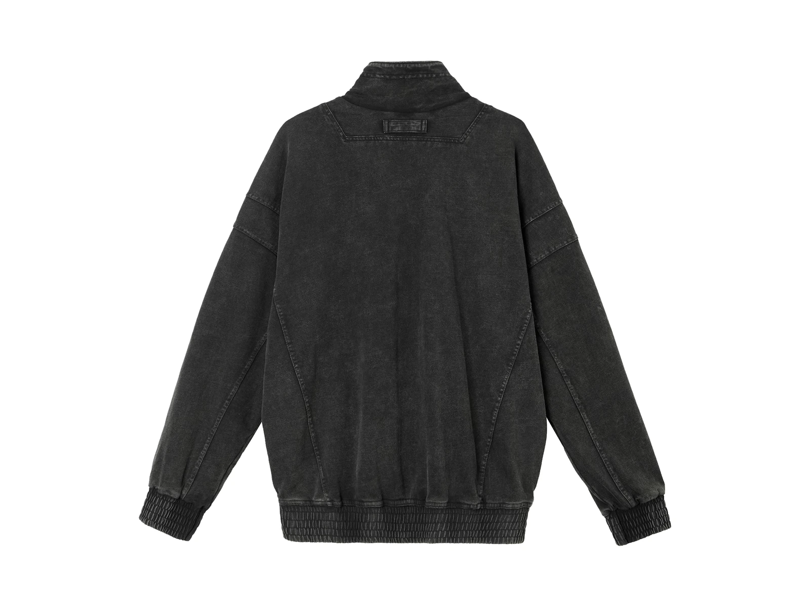 Nike Jackets Black Stand Collar Moderate