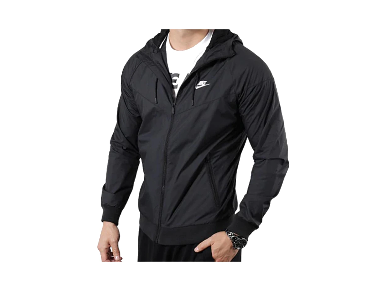 Nike Jackets Black Hooded
