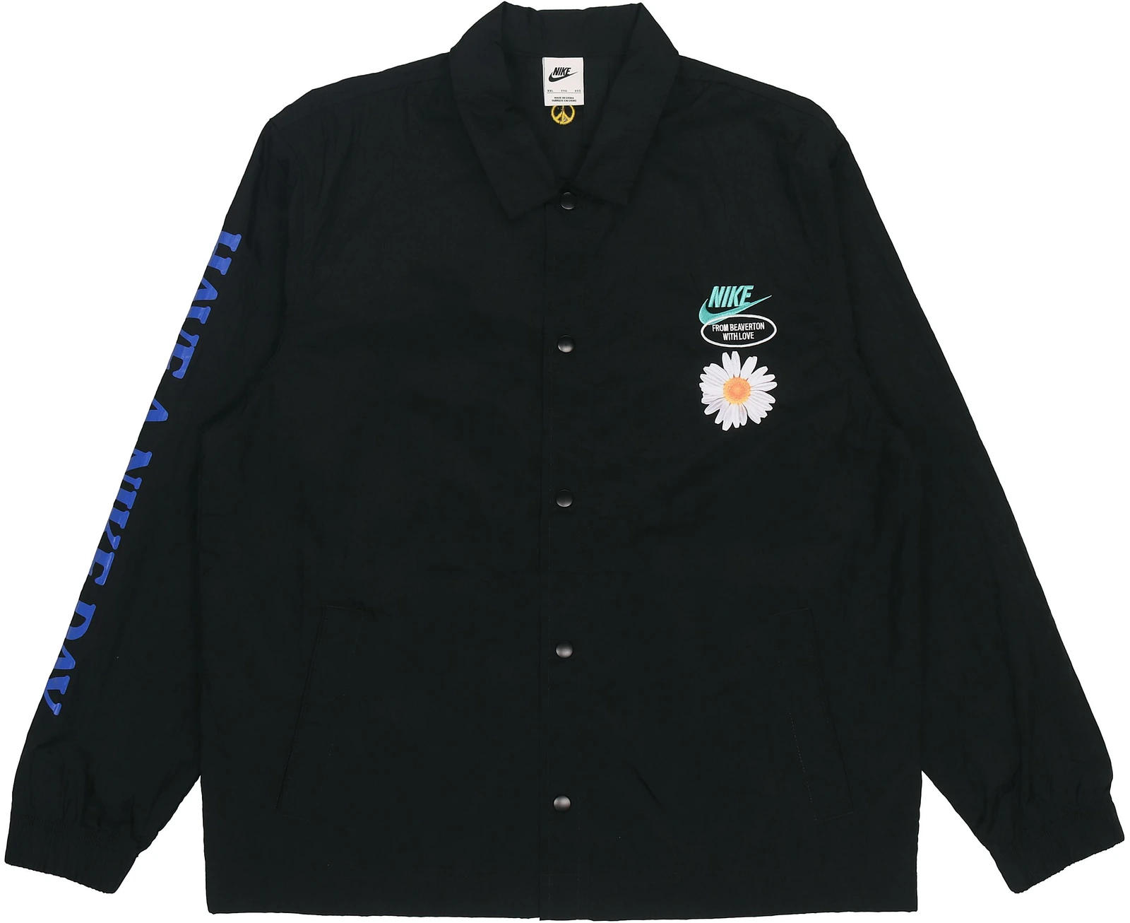 Nike Jackets Black Lapel Moderate Other