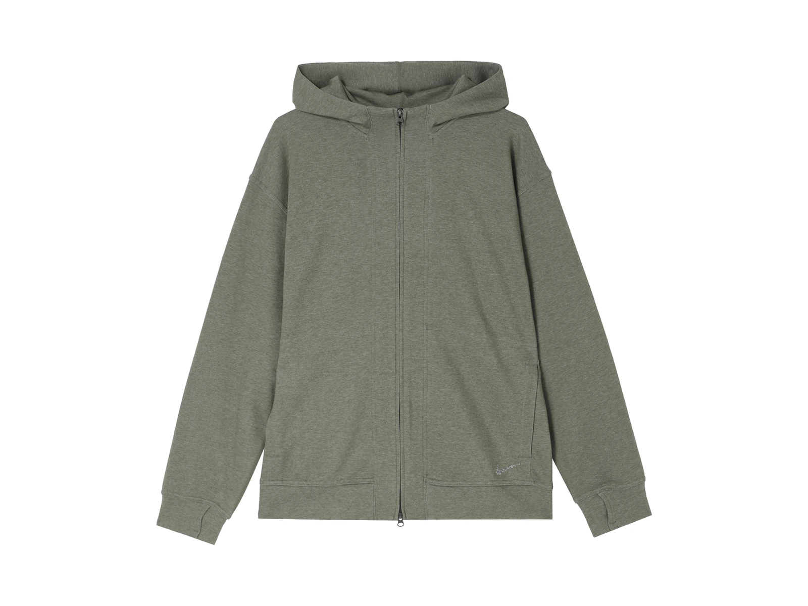 Nike Jackets Khaki Green Hooded Moderate