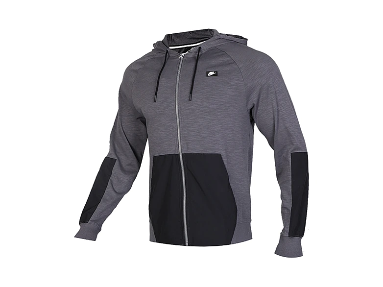 Nike Jackets Gray Hooded