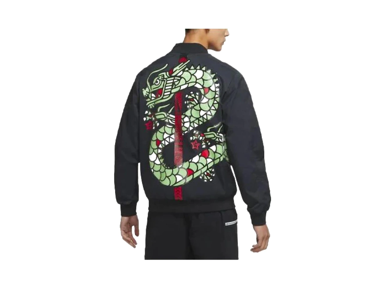 Nike Jackets Black Baseball Collar