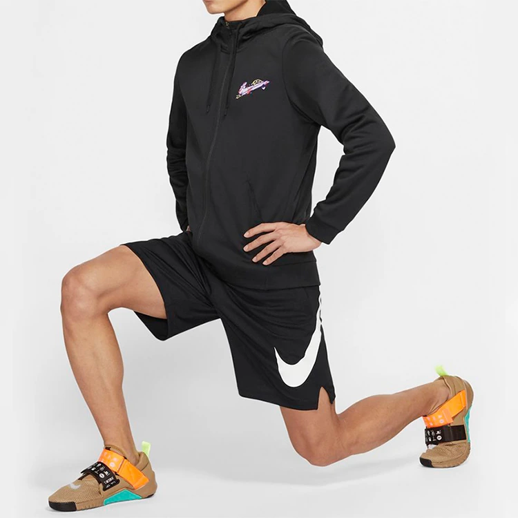 Nike Jackets Black/Purple Lilac Hooded