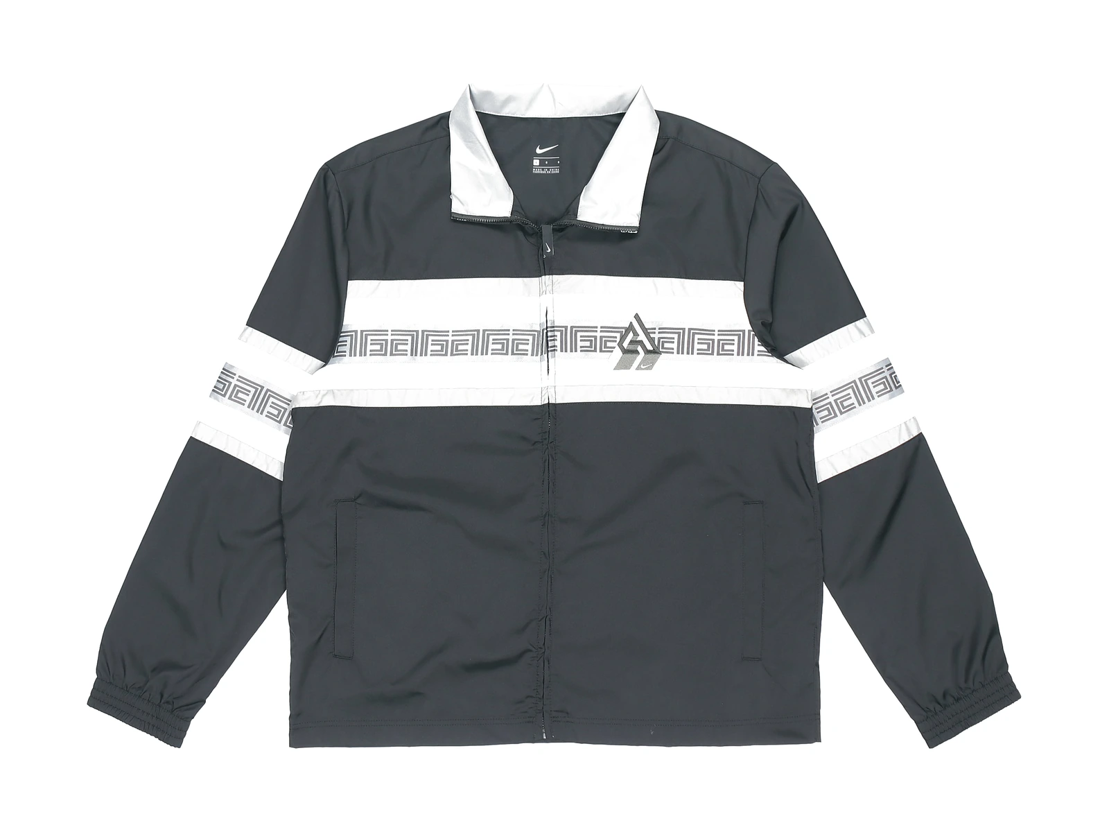 Nike Jackets Black Stand Collar Moderate