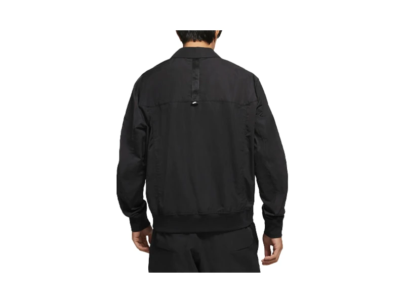 Nike Jackets Black Lapel Moderate