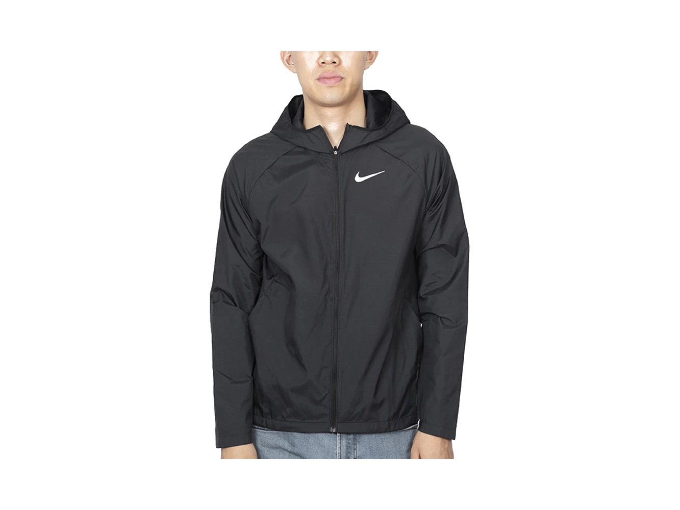 Nike Jackets Black Hooded Moderate Other