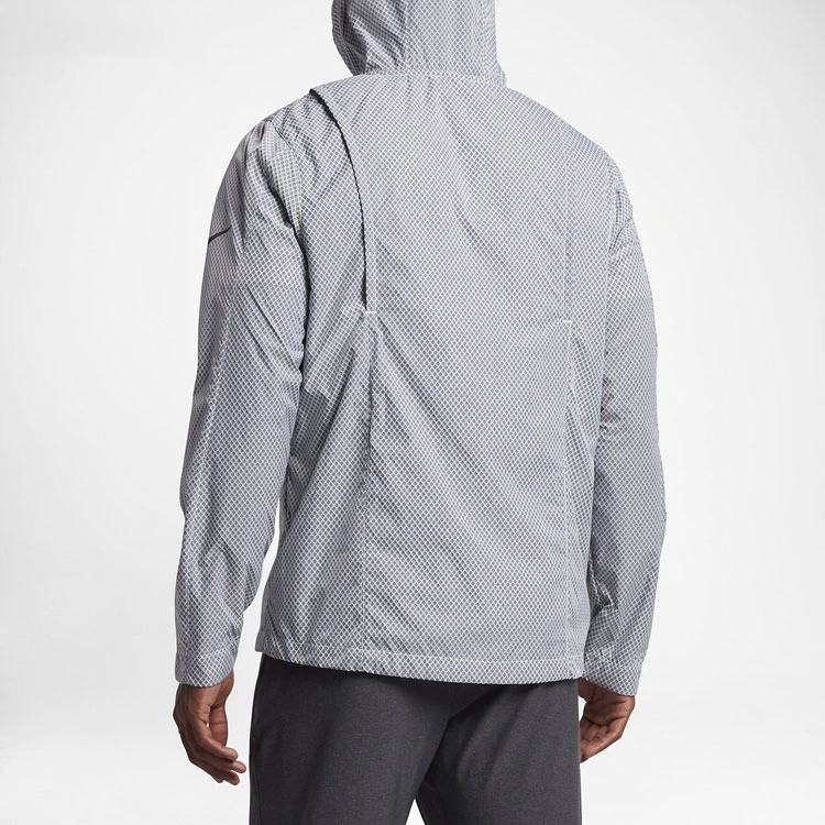 Nike Jackets Gray Hooded
