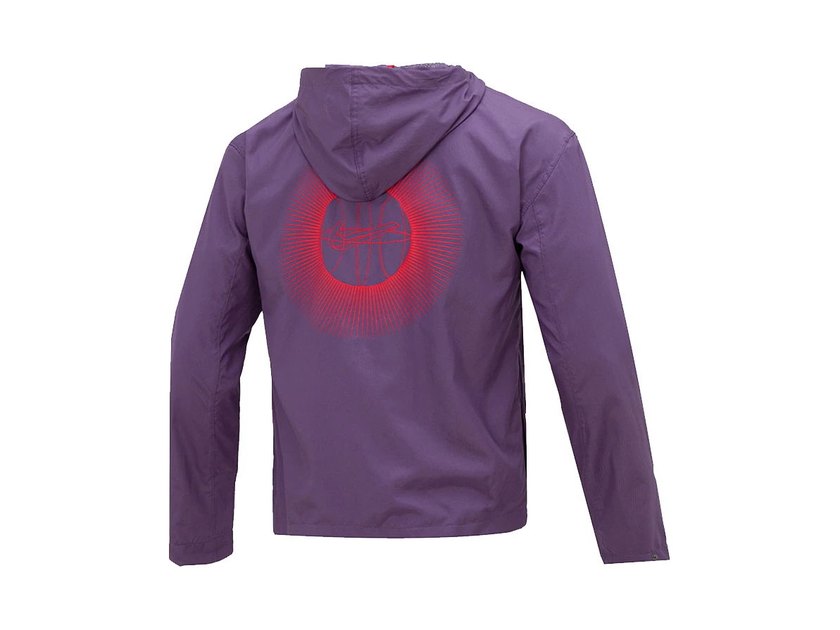 Nike Jackets Purple Hooded
