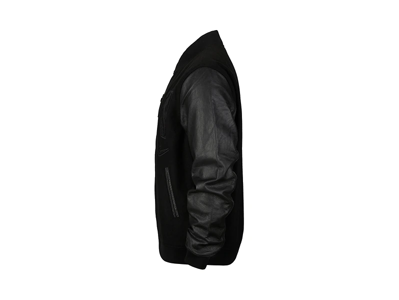 Nike Jackets Black Baseball Collar