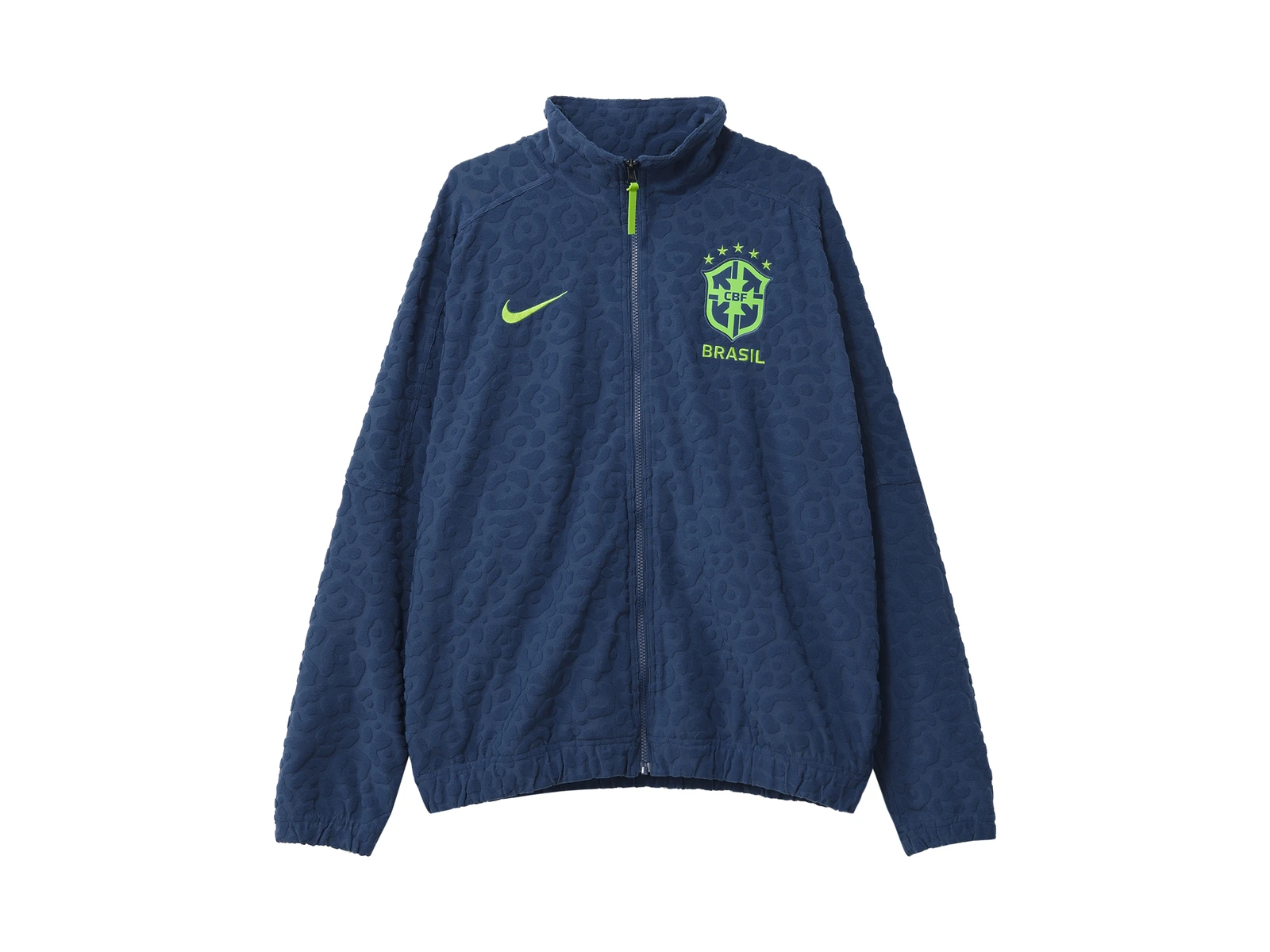 Nike Jackets Blue Stand Collar Moderate
