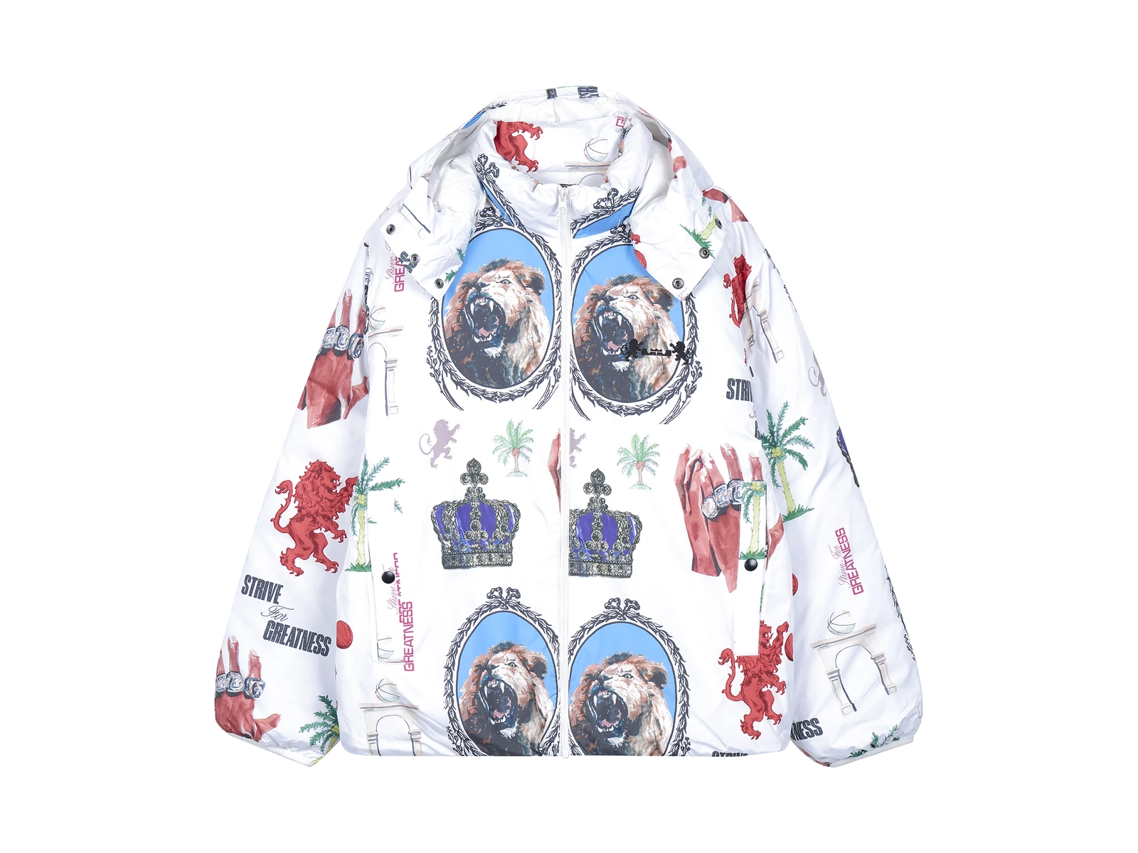 Nike Jackets White Hooded