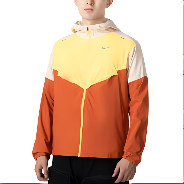 Nike Jackets Yellow Hooded Moderate