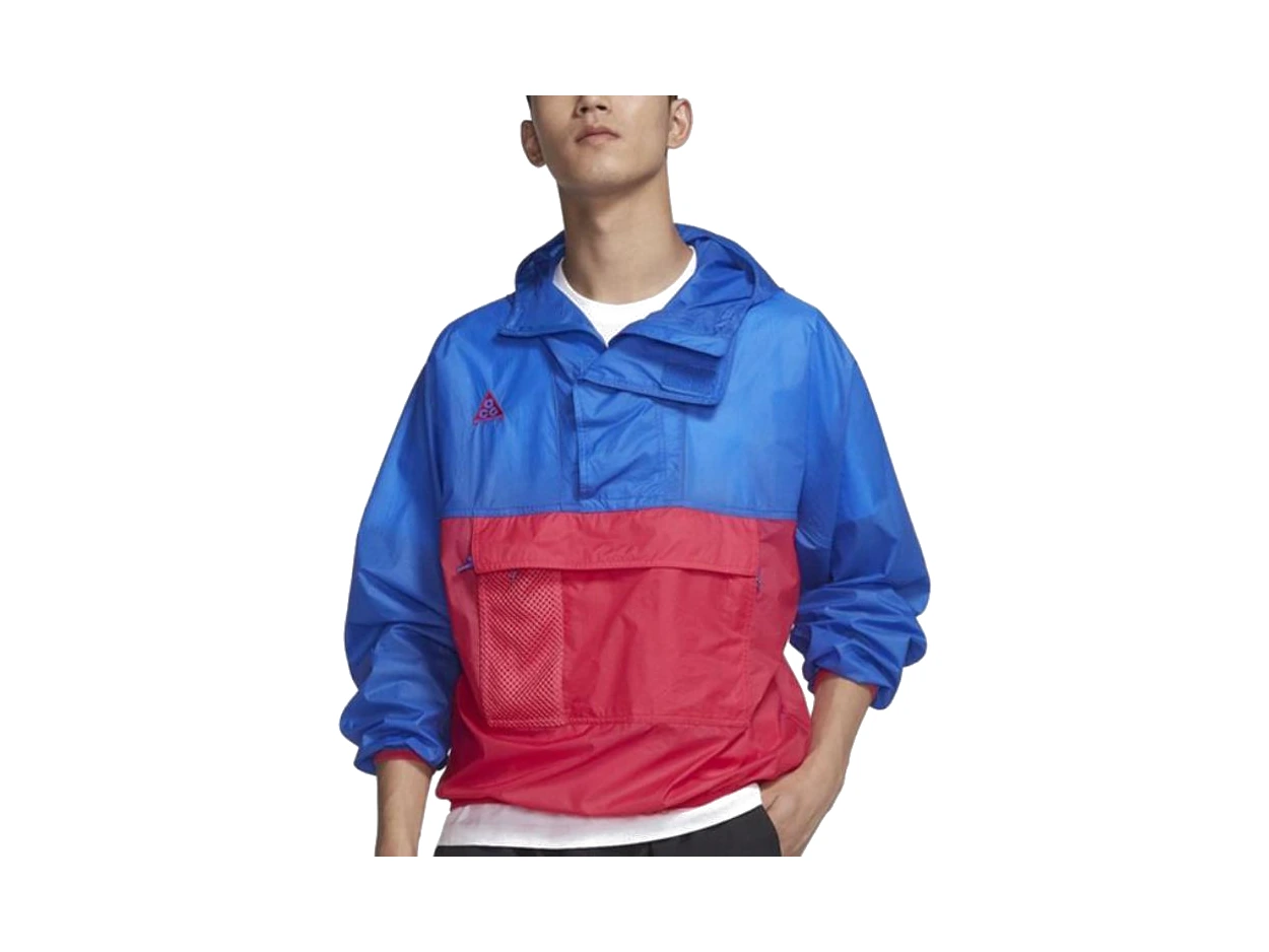 Nike Jackets Red Blue Hooded