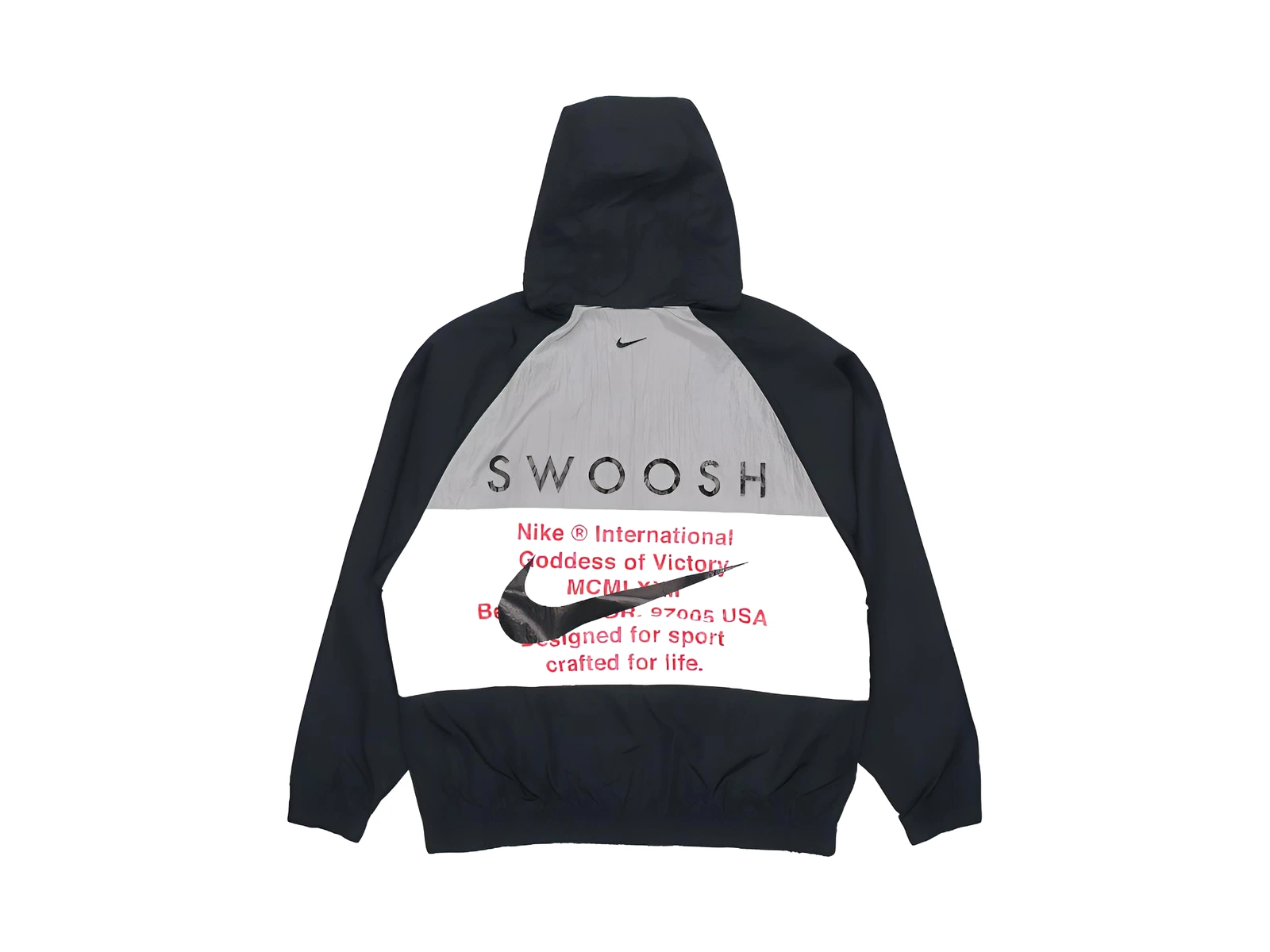 Nike Jackets Black Hooded
