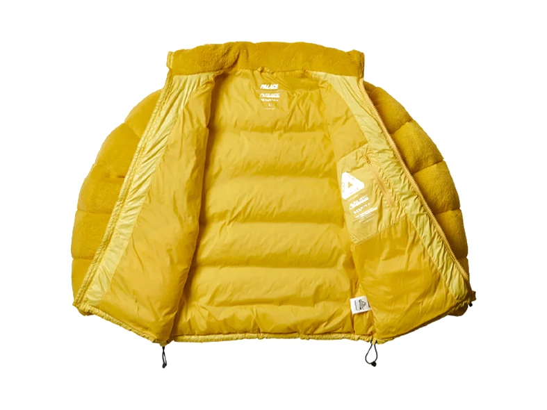 Palace Jackets Yellow Stand Collar