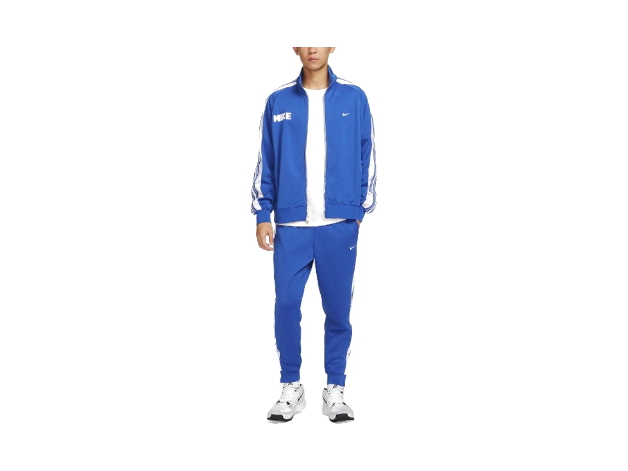 Nike Jackets Blue Stand Collar Moderate