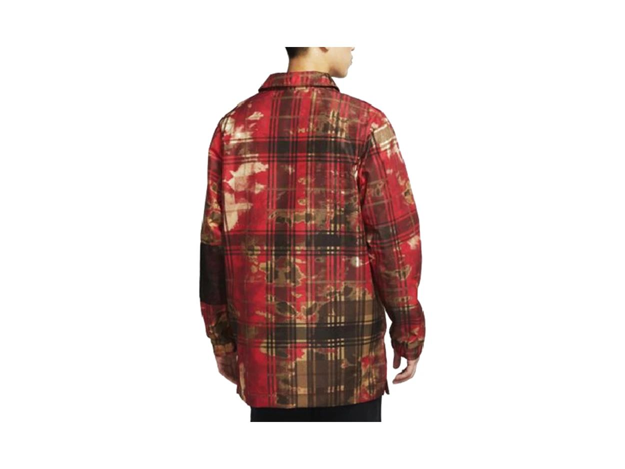 Nike Jackets Burgundy Lapel Moderate