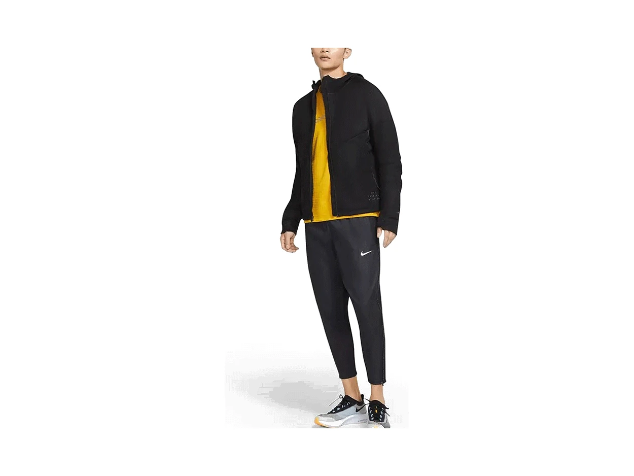 Nike Jackets Black Hooded Moderate Other