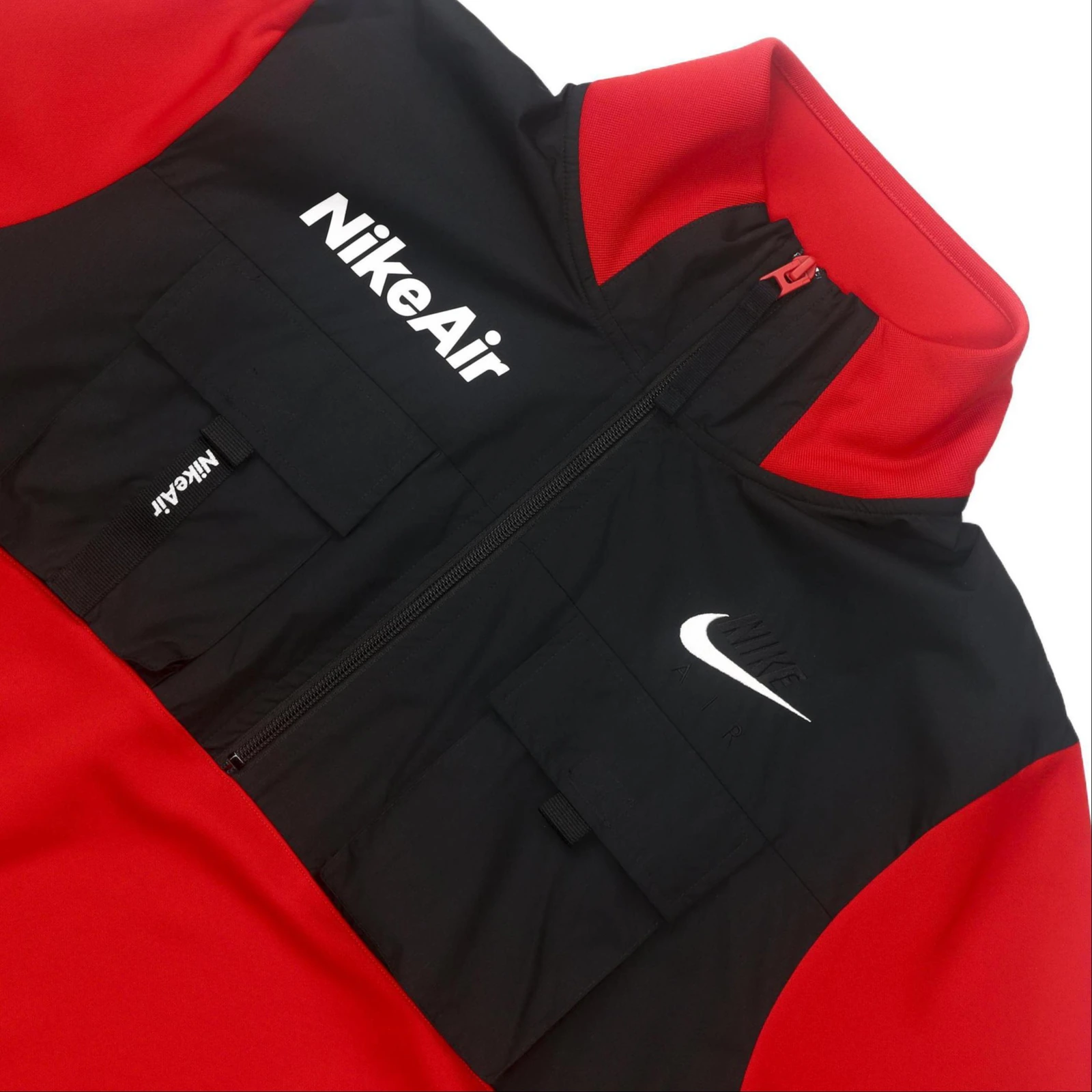 Nike Jackets Red Stand Collar Moderate