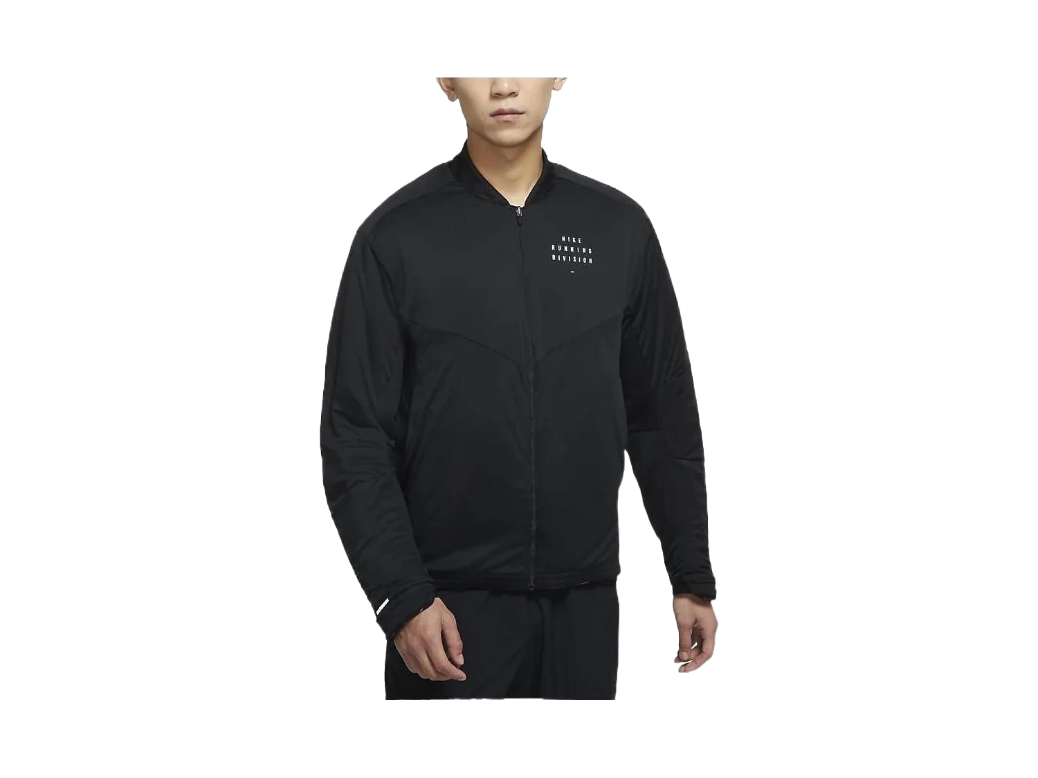 Nike Jackets Black Baseball Collar
