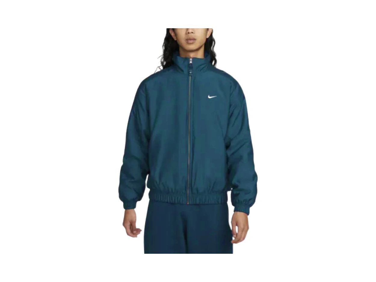 Nike Jackets Blue Stand Collar Moderate