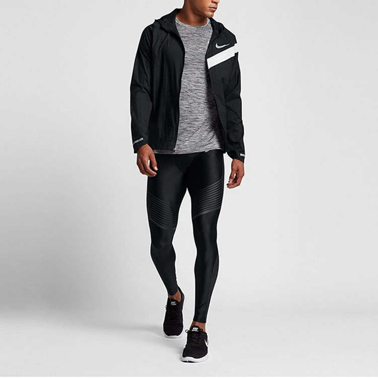 Nike Jackets Black Hooded
