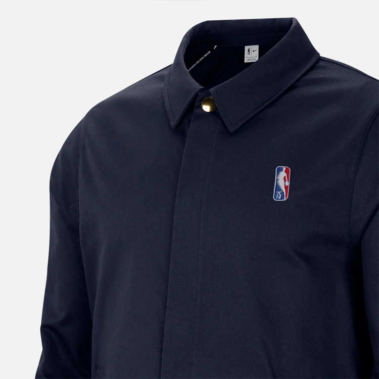 Nike Jackets University Dark Blue Lapel