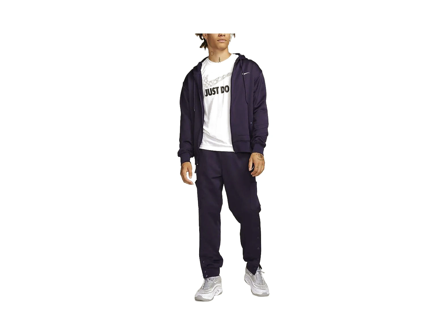 Nike Jackets Ink Purple Hooded Moderate