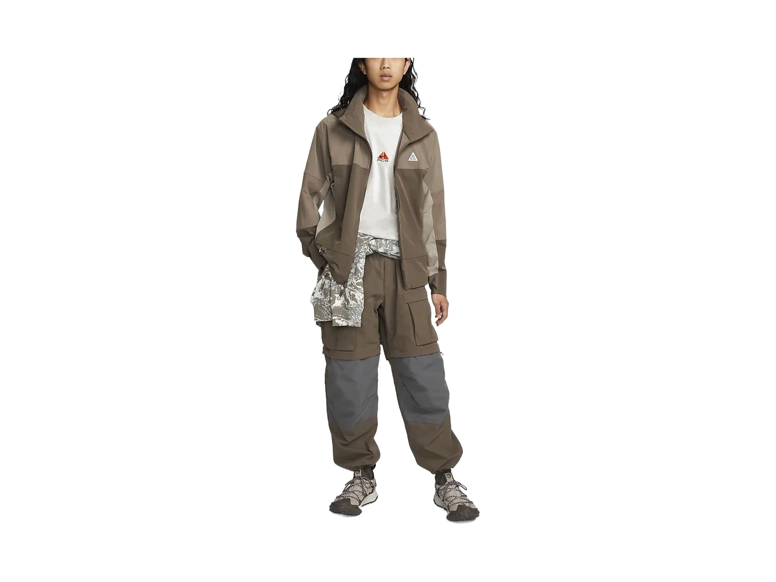 Nike ACG Jackets Brown Hooded Moderate
