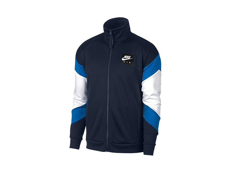 Nike Jackets Dark Blue Stand Collar