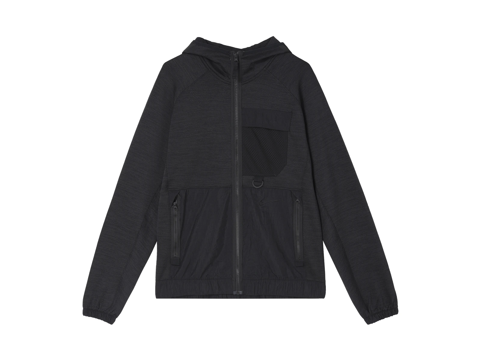 Nike Jackets Black Hooded Moderate Other