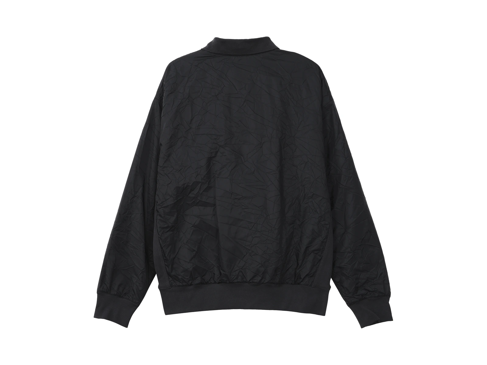 Nike Jackets Black Lapel Moderate