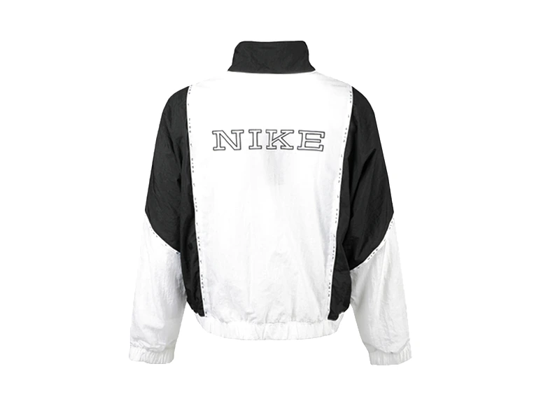 Nike Jackets White Stand Collar Moderate