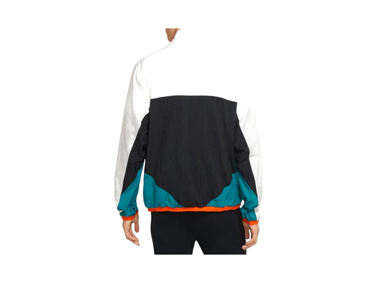Nike Jacket White Green Black