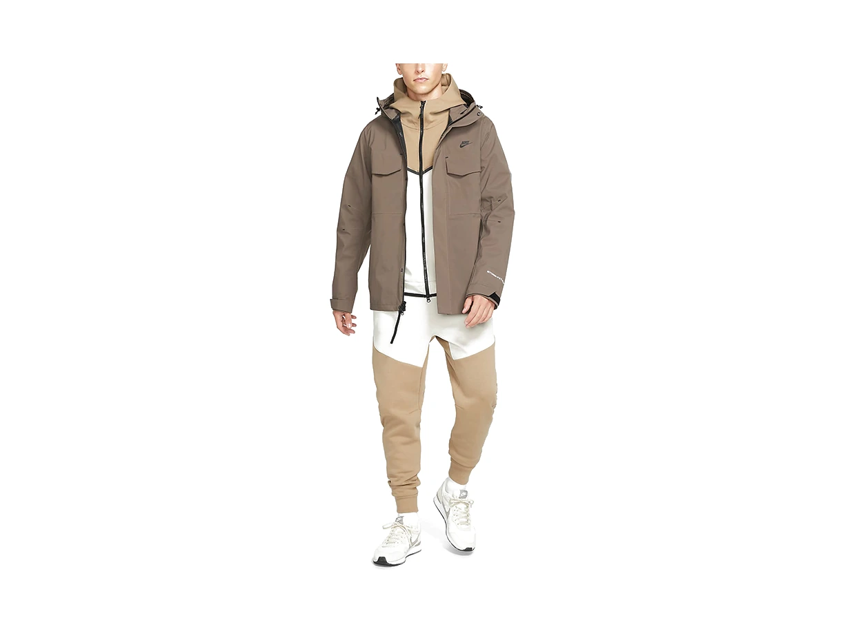 Nike logo hooded jacket