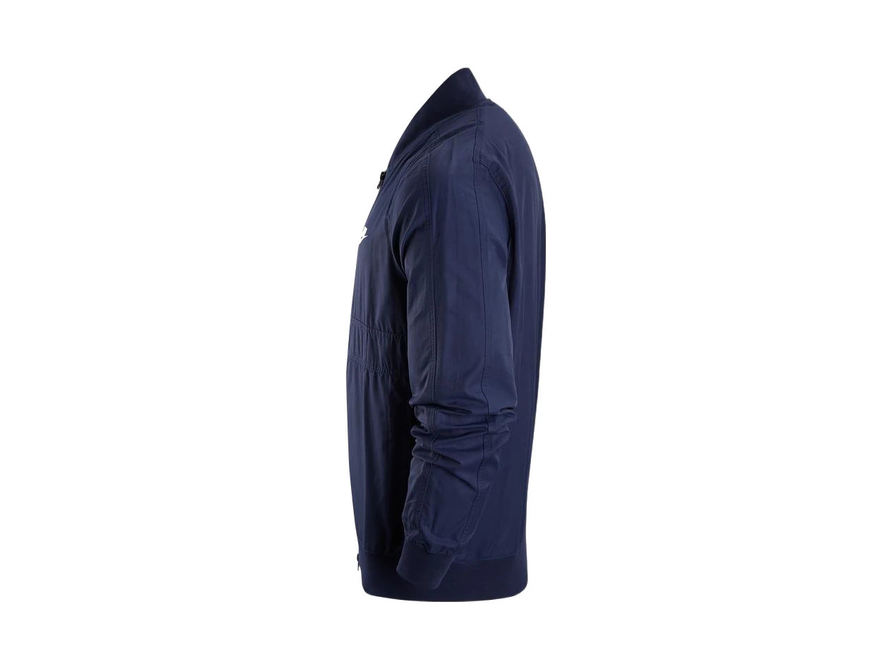 Nike Jackets Dark Navy Blue Stand Collar