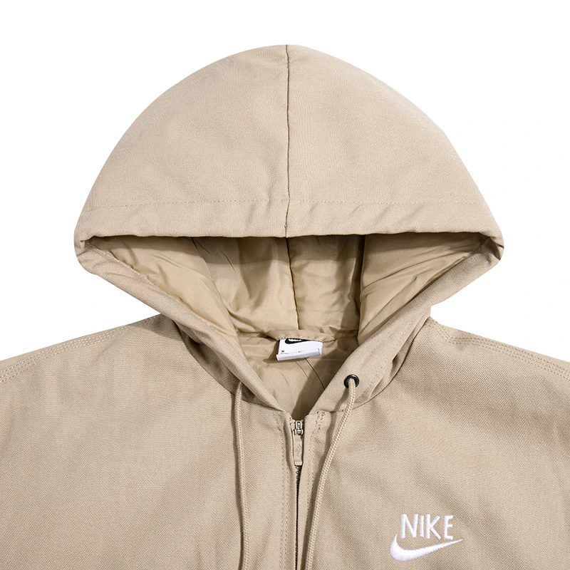 Nike Jackets Khaki Hooded