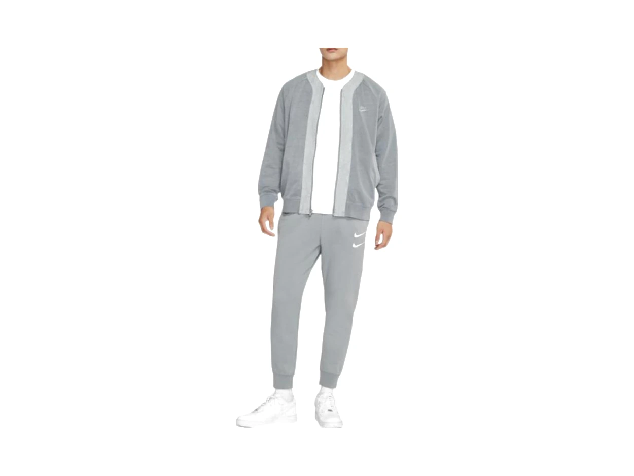Nike Jackets Particle Gray Collarless