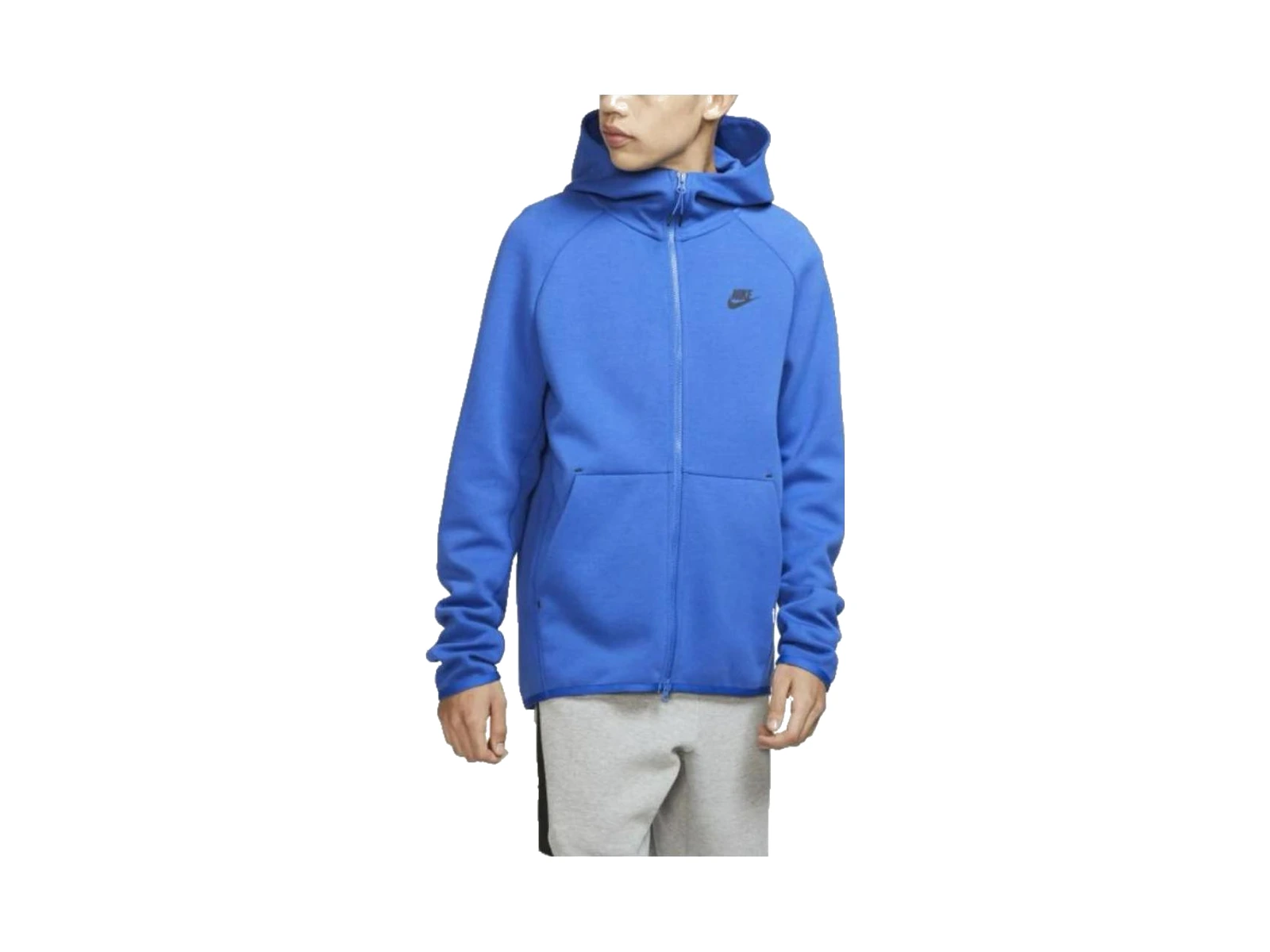 Nike Jackets Blue Hooded