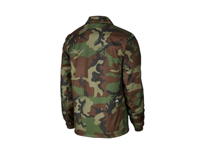 Nike Jackets Army Green Lapel Moderate