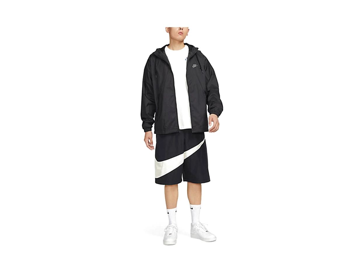 Nike Jackets Black Hooded