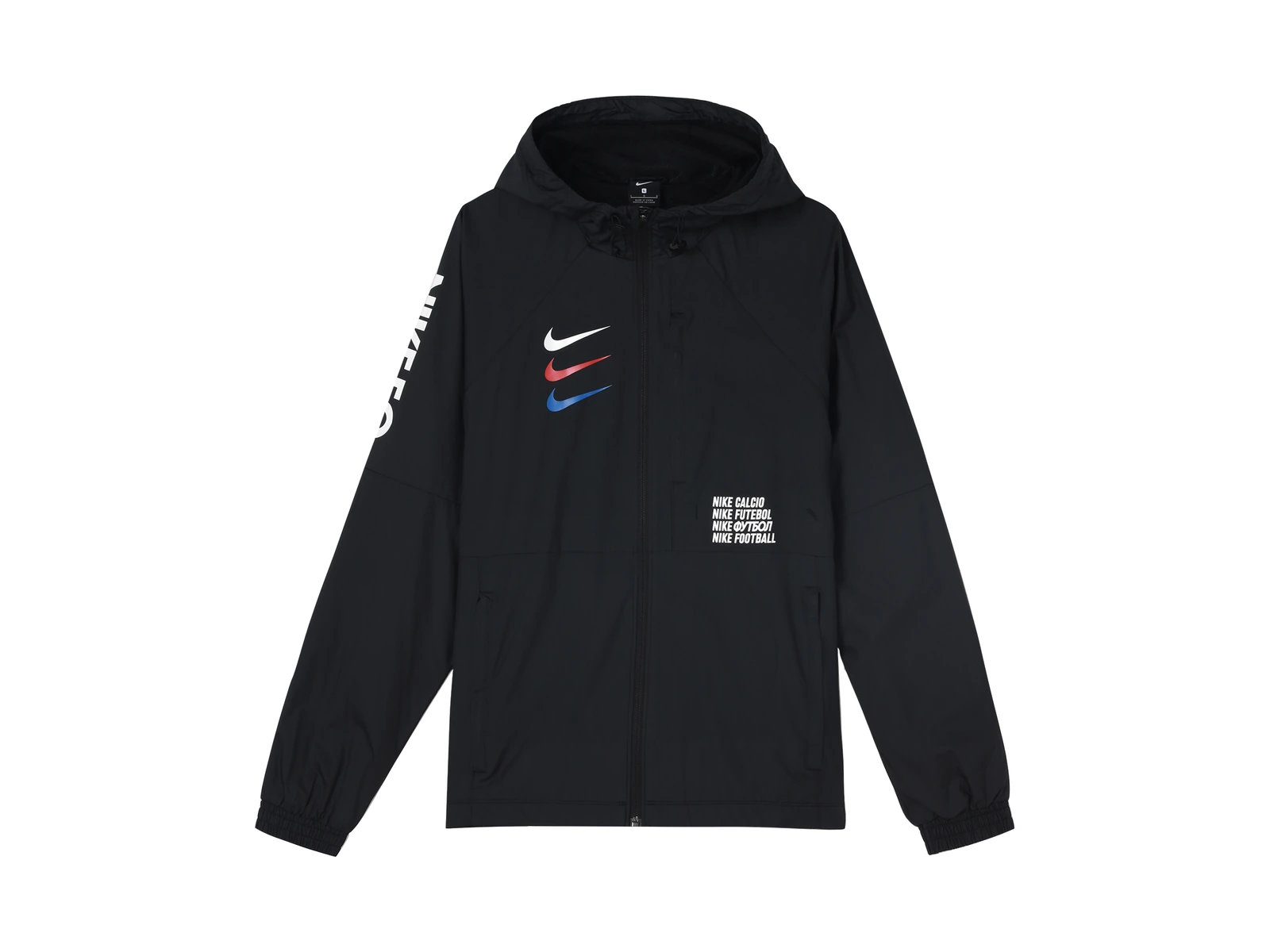 Nike Jackets Black Hooded Moderate Other