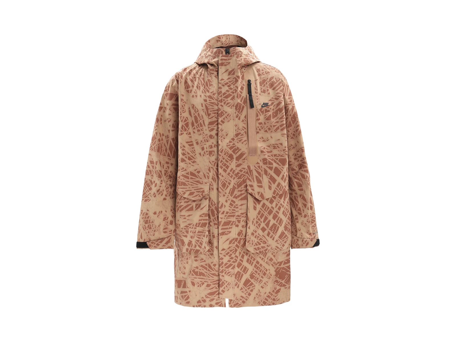 Nike Jackets Yellow Hooded Moderate