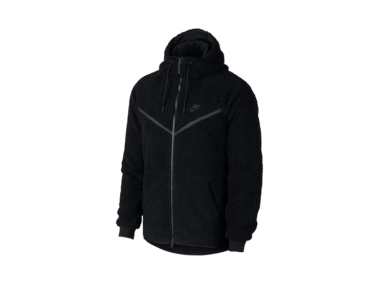 Nike Jackets Black Hooded