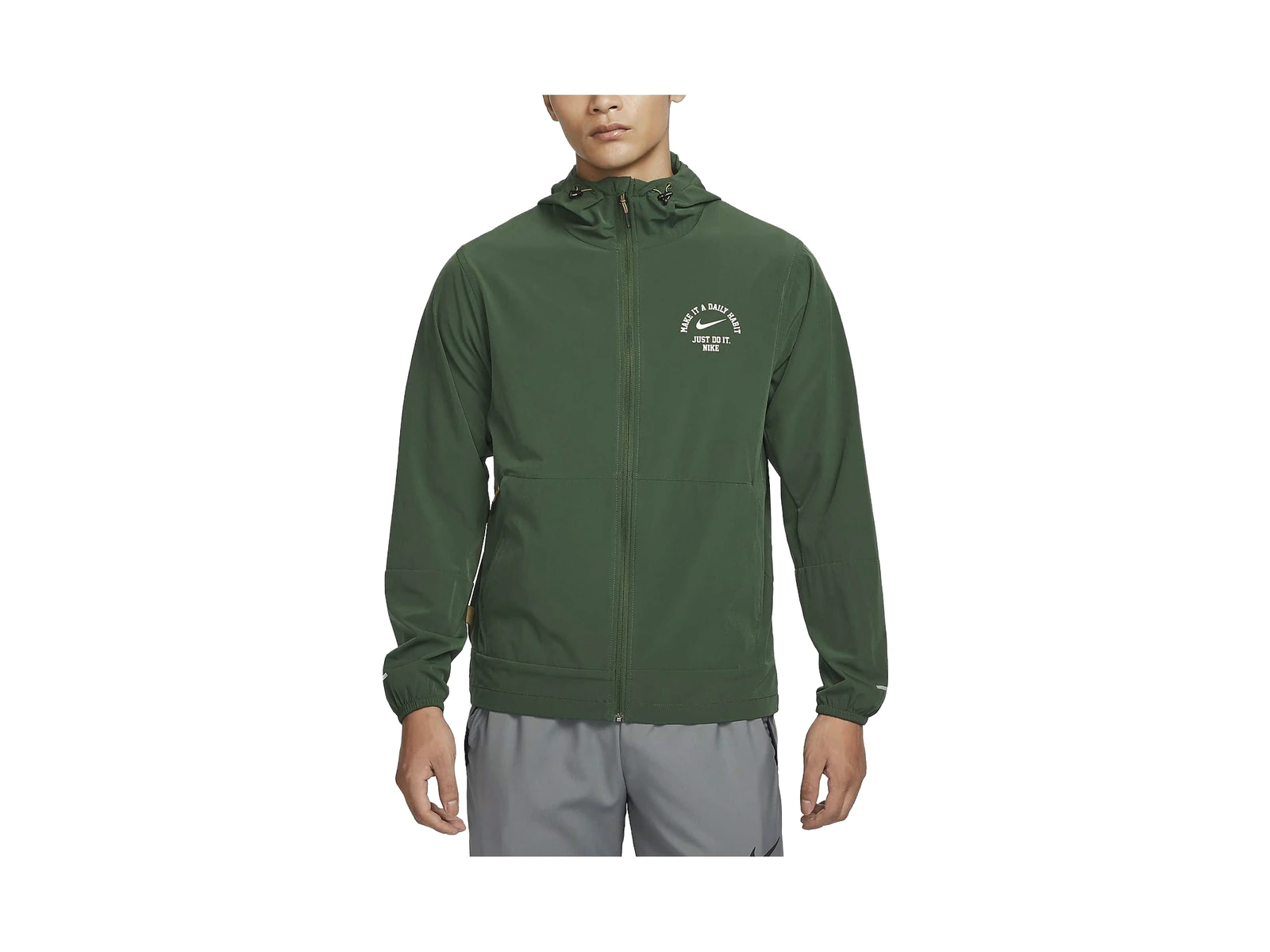 Nike Jackets Fir Green Hooded