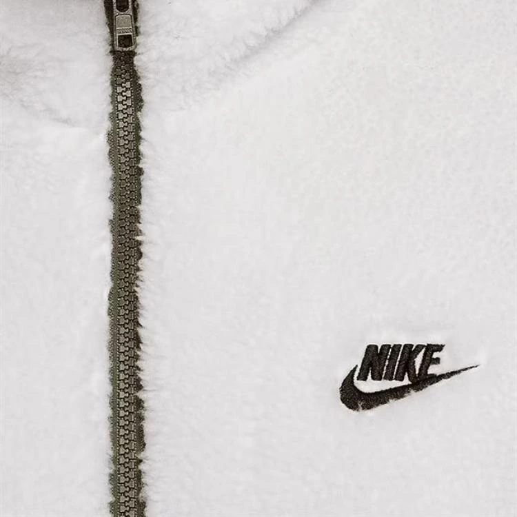 Nike Jackets White Stand Collar Moderate